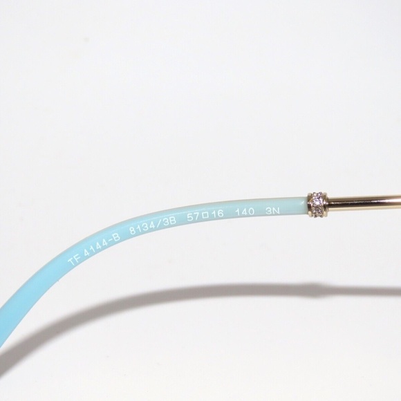 Tiffany & Co TF4144B 4144 8134/3B Havana Blue Brown Gradient Sunglasses - Picture 4 of 5